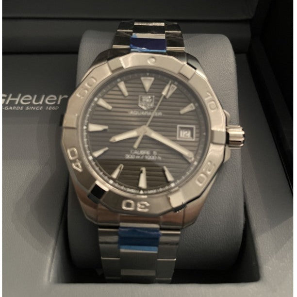  Shop Authentic Tag Heuer Aquaracer Anthracite Dial Watch for Men - WAY2113.BA0928 - Luxxuri