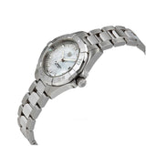  Shop Authentic Tag Heuer Aquaracer Diamonds Mother of Pearl Dial Silver Steel Strap Watch for Women - WBD1414.BA0741 - Luxxuri