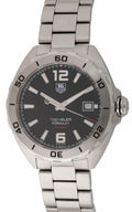  Shop Authentic Tag Heuer Formula 1 Automatic Black Dial Silver Steel Strap Watch for Men - WAZ2113.BA0875 - Luxxuri