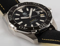 Tag Heuer Aquaracer Calibre 5 Automatic Black Dial Black Nylon Strap Watch for Men - WAY211A.FC6362