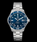  Shop Authentic Tag Heuer Aquaracer Caliber 5 Automatic Blue Dial Silver Steel Strap Watch for Men - WAN2111.BA0822 - Luxxuri
