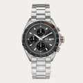  Shop Authentic Tag Heuer Formula 1 Automatic Chronograph Grey Dial Silver Strap Watch for Men - CAZ2012.BA0876 - Luxxuri
