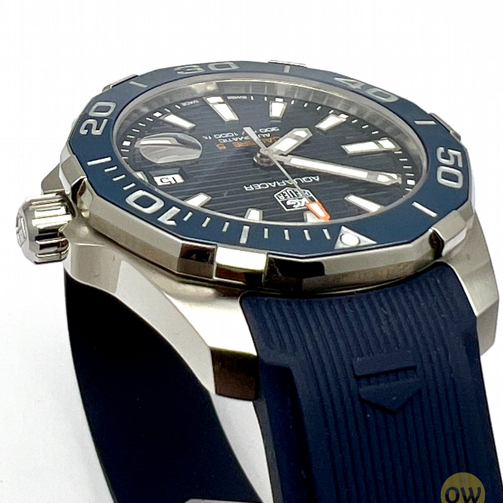  Shop Authentic Tag Heuer Aquaracer Blue Dial Watch for Men -  WAY211C.FT6155 - Luxxuri