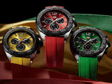  Shop Authentic Tag Heuer Formula 1 Chronograph Green Dial Green Rubber Strap Watch for Men - CAZ101AP.FT8056 - Luxxuri
