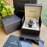  Shop Authentic Tag Heuer Formula 1 Senna Special Edition Black Dial Two Tone Rubber Strap Watch for Men - WAZ1014.FT8027 - Luxxuri