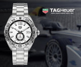 Shop Authentic Tag Heuer Formula 1  Calibre 6 Automatic White Dial Silver Steel Strap Watch for Men - WAZ2013.BA0842 - Luxxuri