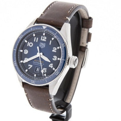 Shop Authentic Tag Heuer Autavia Blue Dial Watch for Men - WBE5116.FC8266 - Luxxuri