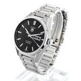  Shop Authentic Tag Heuer Carrera Calibre 5 Automatic Black Dial Silver Steel Strap Watch for Men - WAR201A.BA0723 - Luxxuri