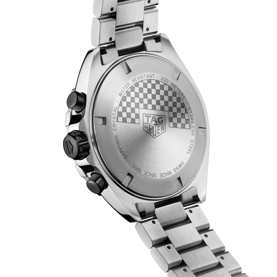  Shop Authentic Tag Heuer Formula 1 Chronograph Ceramic Black Dial Silver Steel Strap Watch for Men - CAZ101AH.BA0842 - Luxxuri
