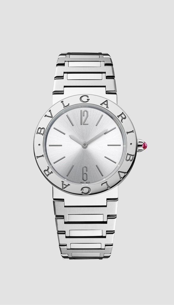  Shop Authentic Bvlgari Bvlgari Lady Silver Dial Silver Steel Strap Watch for Women - BVLGARI103575 - Luxxuri