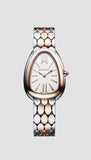  Shop Authentic Bvlgari Serpenti Seduttori White Dial Two Tone Steel Strap Watch for Women - SERPENTI103277 - Luxxuri