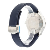  Shop Authentic Tag Heuer Aquaracer Calibre 5 Automatic Blue Dial Blue Rubber Strap Watch for Men - WAY201B.FT6150 - Luxxuri