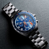  Shop Authentic Tag Heuer Formula 1 Gulf Edition Chronograph Blue Dial Silver Steel Strap Watch for Men - CAZ101AT.BA0842 - Luxxuri