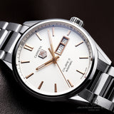  Shop Authentic Tag Heuer Carrera White Dial Watch for Men - WAR201D.BA0723 - Luxxuri