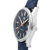  Shop Authentic Tag Heuer Carrera Quartz Blue Dial Blue Calfskin Leather Strap Watch for Women - WAR1112.FC6391 - Luxxuri