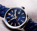  Shop Authentic Tag Heuer Carrera Quartz Blue Dial Blue Calfskin Leather Strap Watch for Women - WAR1112.FC6391 - Luxxuri