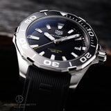  Shop Authentic Tag Heuer Aquaracer Black Dial Watch for Men - WAY111A.FT6151 - Luxxuri