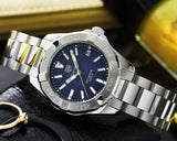  Shop Authentic Tag Heuer Aquaracer Blue Dial Silver Steel Strap Watch for Women - WBD131D.BA0748 - Luxxuri