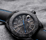  Shop Authentic Tag Heuer Aquaracer Calibre 5 Black Nylon Strap Carbon Dial Watch for Men -  WBD218C.FC6447 - Luxxuri