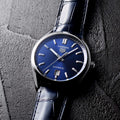  Shop Authentic Tag Heuer Carrera Date Blue Dial Blue Leather Strap Watch for Men - WBN2112.FC6504 - Luxxuri