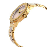  Shop Authentic Movado Bold Beige Dial Two Tone Steel Strap Watch For Women - 3600640 - Luxxuri