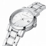  Shop Authentic Burberry The City Silver Dial Silver Steel Strap Watch for Men - BU9037 - Luxxuri