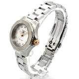  Shop Authentic Tag Heuer Aquaracer Professional 200 Quartz Diamonds White Dial Silver Steel Strap Watch for Women - WBP1450.BA0622 - Luxxuri