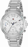  Shop Authentic Tommy Hilfiger Claudia Silver Dial Silver Steel Strap Watch for Women - 1781741 - Luxxuri