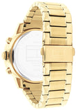  Shop Authentic Tommy Hilfiger Troy Chronograph Black Dial Gold Steel Strap Watch For Men - 1792109 - Luxxuri