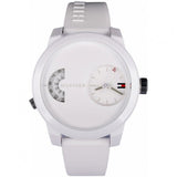  Shop Authentic Tommy Hilfiger Denim White Dial White Rubber Strap Watch for Men - 1791558 - Luxxuri