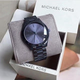  Shop Authentic Michael Kors Runway Quartz Blue Dial Blue Steel Strap Watch For Women - MK3419 - Luxxuri