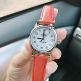 Coach Madison White Dial Red Leather Strap Watch for Women - 14502407