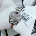  Shop Authentic Gucci Horsebit Collection Quartz Brown Dial Silver Steel Strap Watch For Women - YA139501 - Luxxuri