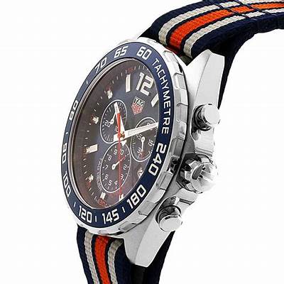  Shop Authentic Tag Heuer Formula 1 Quartz Chronograph Blue Dial Two Tone NATO Strap Watch for Men - CAZ1010.FC8196 - Luxxuri