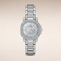  Shop Authentic Burberry The Britain Diamonds Mother of Pearl Dial Silver Steel Strap Watch for Women - BBY1801 - Luxxuri