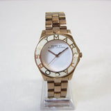  Shop Authentic Marc Jacobs Blade White Dial Gold Steel Strap Watch for Women - MBM3075 - Luxxuri