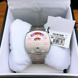  Shop Authentic Gucci Grip Quartz Silver Dial Silver Steel Strap Watch For Women - YA157438 - Luxxuri