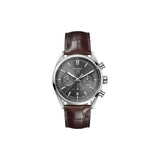  Shop Authentic Tag Heuer Carrera Chronograph Grey Dial Brown Leather Strap Watch for Men - CBN2012.FC6483 - Luxxuri