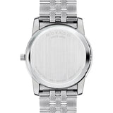  Shop Authentic Movado Museum Diamonds Black Dial Silver Steel Strap Watch For Men - 606878 - Luxxuri