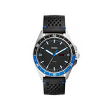  Shop Authentic Fossil Sport 54 Day Date Black Dial Black Leather Strap Watch for Men - FS5321 - Luxxuri
