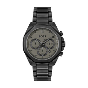  Shop Authentic Hugo Boss Cloud Chronograph Black Dial Black Steel Strap Watch For Men - 1514016 - Luxxuri