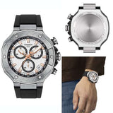  Shop Authentic Tissot T Race Chronograph White Dial Black Rubber Strap Watch For Men - T141.417.17.011.00 - Luxxuri