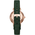  Shop Authentic Emporio Armani Pro Planet Analog Silver Dial Green Leather Strap Watch For Women - AR11517 - Luxxuri