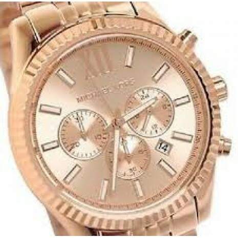  Shop Authentic Michael Kors Lexington Rose Gold Dial Rose Gold Steel Strap Watch for Men - MK8319 - Luxxuri