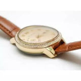 Shop Authentic Michael Kors Whitley Quartz Gold Dial Brown Leather Strap Watch For Women - MK2428 - Luxxuri