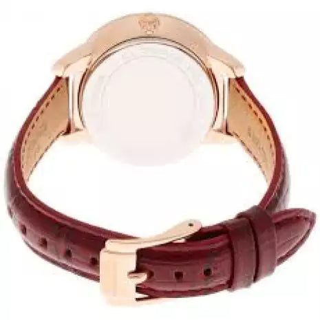  Shop Authentic Michael Kors Whitley Quartz Burgundy Dial Burgundy Leather Strap Watch For Women - MK2430 - Luxxuri