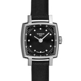  Shop Authentic Tissot Lovely Square Quartz Diamonds Black Dial Black Leather Strap Watch For Women - T058.109.16.056.00 - Luxxuri