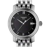  Shop Authentic Tissot T Classic Bridgeport Black Dial Silver Steel Strap Watch For Men - T097.410.11.058.00 - Luxxuri