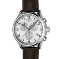  Shop Authentic Tissot T Sport Chrono XL Classic Silver Dial Brown Leather Strap Watch For Men - T116.617.16.037.00 - Luxxuri