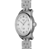  Shop Authentic Tissot Le Locle Lady Automatic Diamonds Silver Dial Silver Steel Strap Watch For Women - T006.207.11.036.00 - Luxxuri
